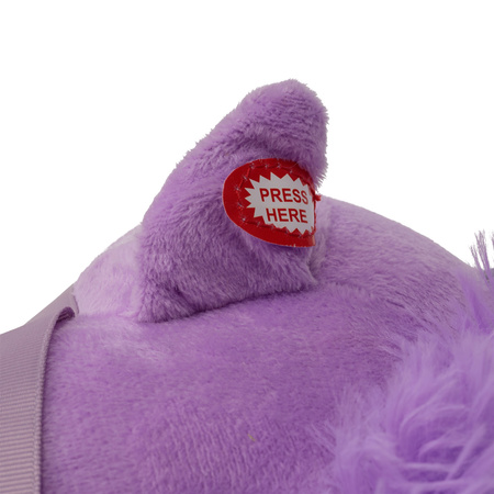 Hobby horse unicorn purple B-2465-4