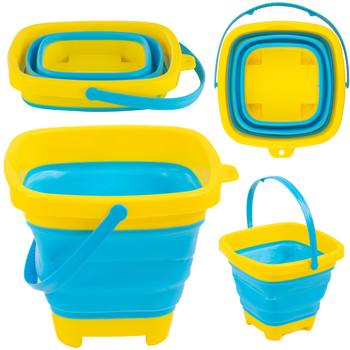 Silicone folding bucket 898-1