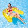 Pool chair with glitter mattress for swimming B-2207-N