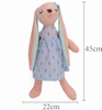 Plush Mascot Rabbit 45cm B-2362 blue