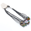 Pendant on string heart Friends W-32
