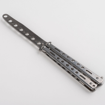 Butterfly training knife blunt B-2143_1 silver