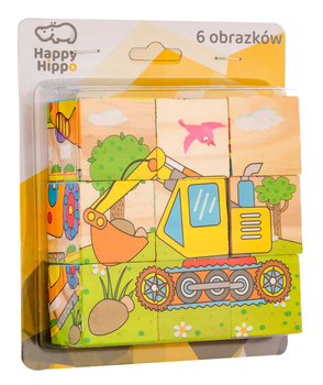 Wooden Vehicle Educational Blocks