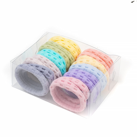 Zestaw gumek do włosów w pudełku 20 szt  B-2278