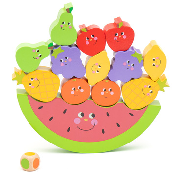 Wooden Balance Puzzle Montessori Fruits WD2118B-O